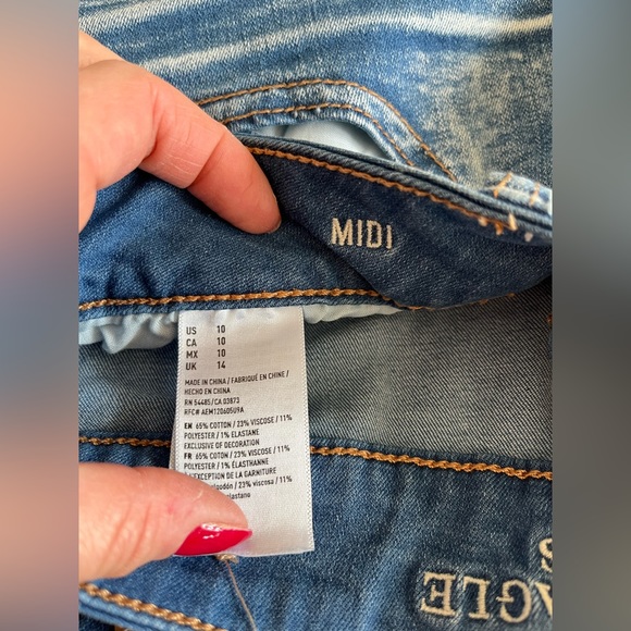 American eagle size 10 midi shorts (3 total) - Picture 5 of 11